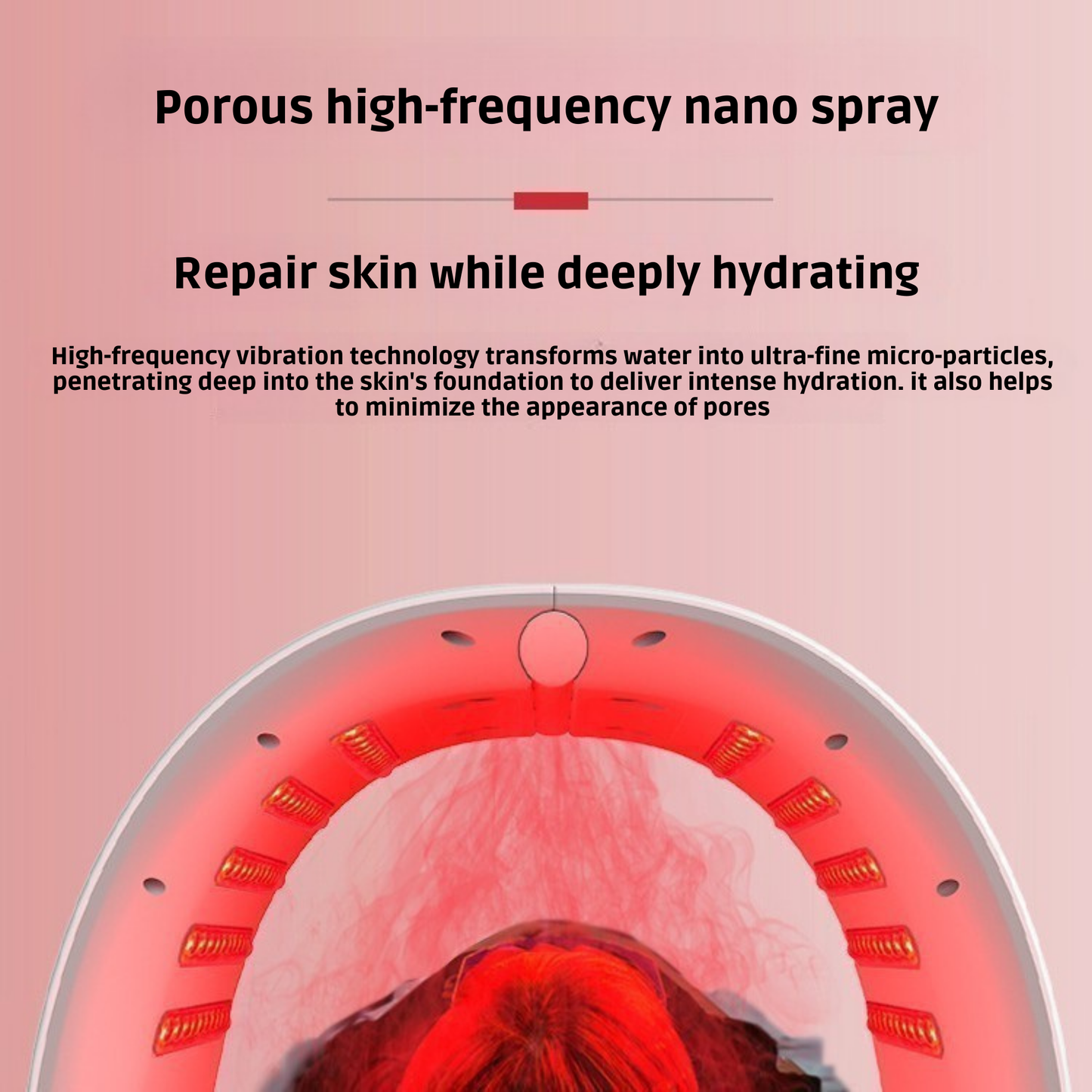 Luxury LED Light Therapy Lamp for At-Home Skin Rituals 7-Color Photodynamic Technology.  Smart Touch.  Spa-Inspired Design. FREE protection glasses